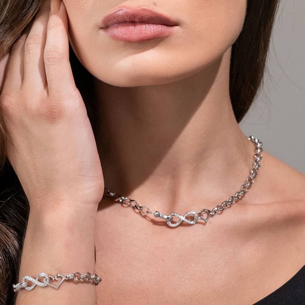 Bobble Chain Anklet/Bracelet - Rose Gold Plated-1 product photo