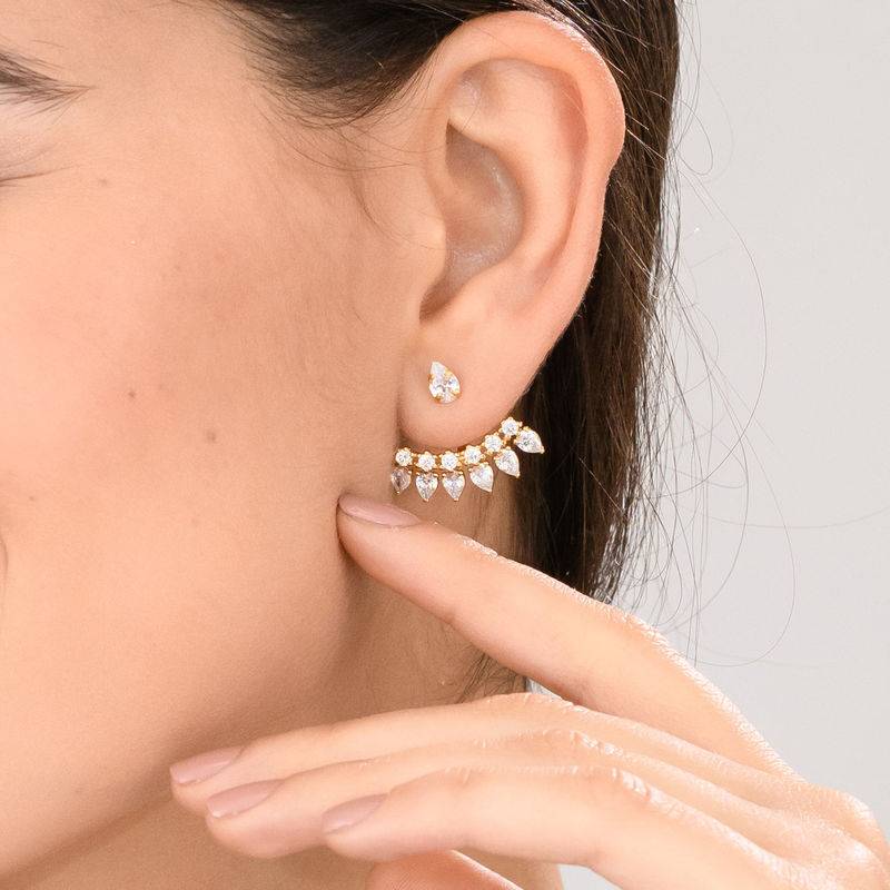 Gatsby Name Necklace – 14k White Gold-1 product photo