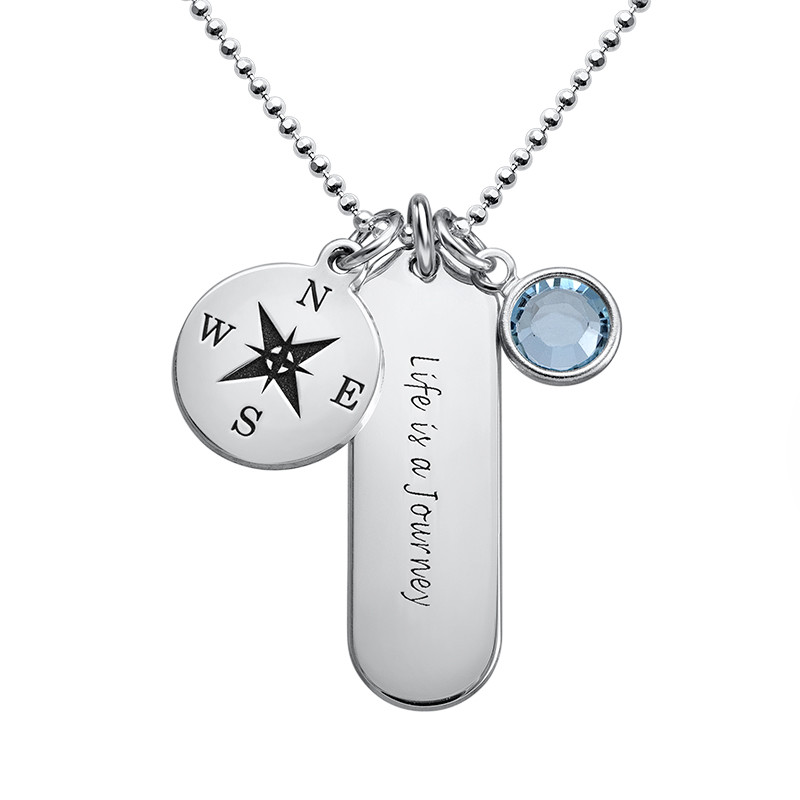 Mimosa Short Tassel Stud with 0.3 CT Diamond - 14k Solid Gold-1 product photo