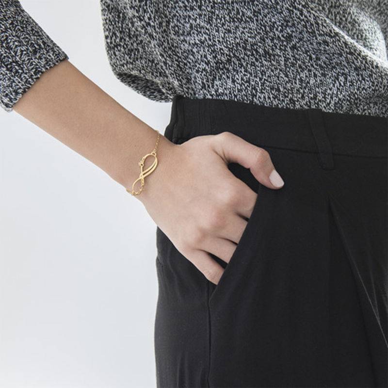 Half Moon Pony Cuff- Gold Plated-1 product photo