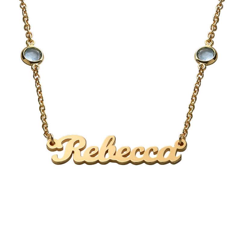 Herringbone Chain Necklace - Silver-1 product photo