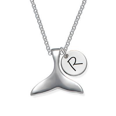 Engraved Moissanite Tennis Necklace - Gold Vermeil-1 product photo