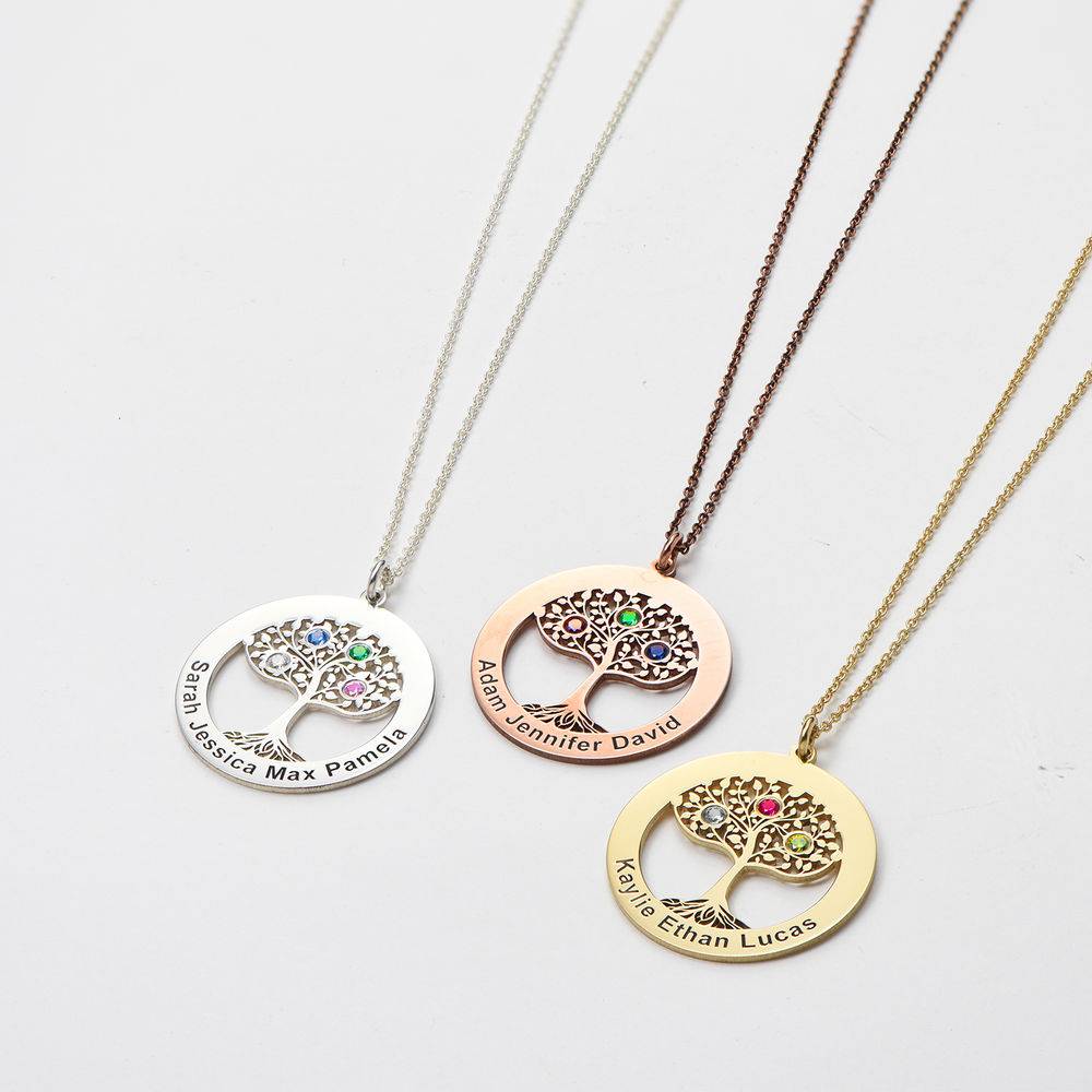 Mon Petit Name Necklace - Rose Gold Vermeil-1 product photo