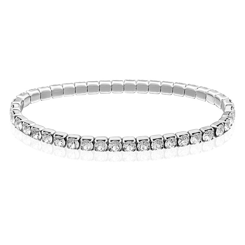 Tennis Bracelet with Swarovski Crystals-1 product photo